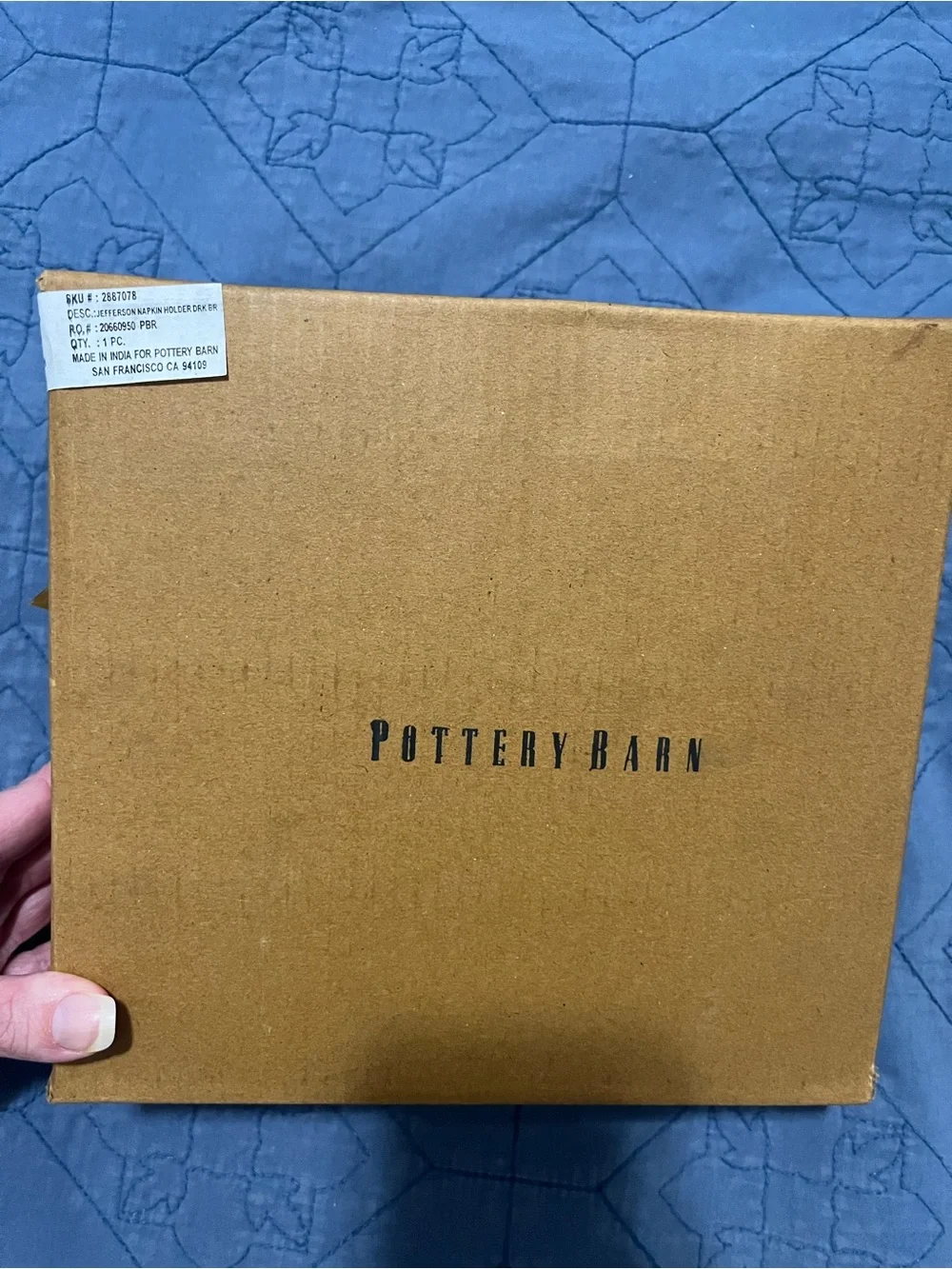Pottery Barn Napkin Holder